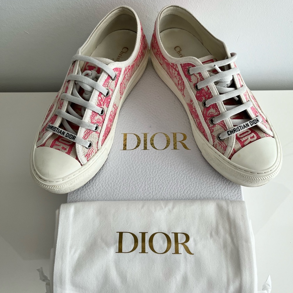 Walk’n’Dior Toile du Jouy Sneakers